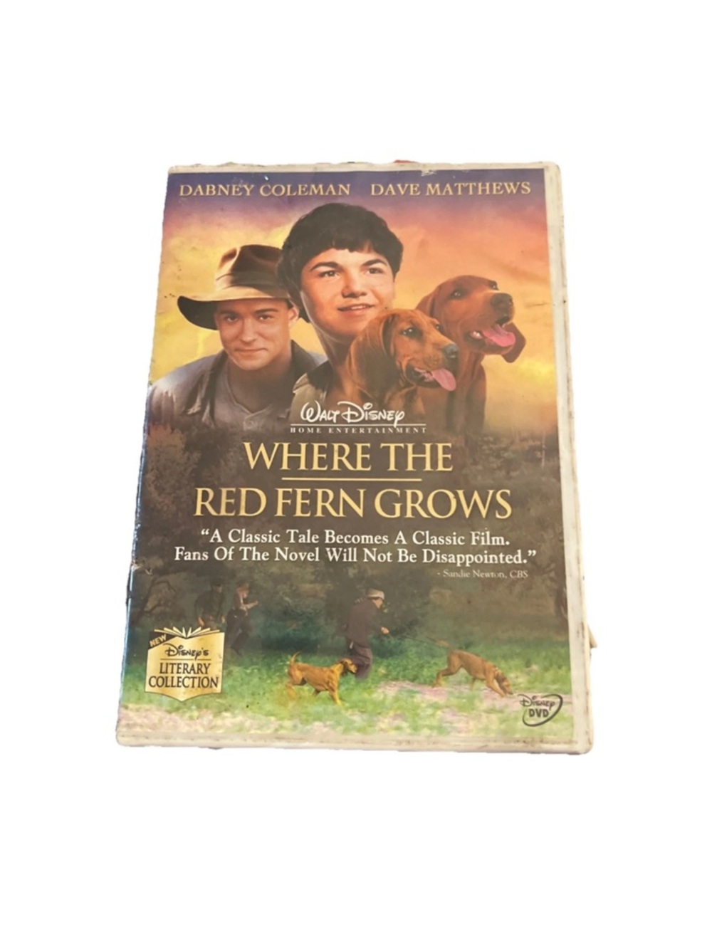 Disney Where the Red Fern Grows DVD Kids One Size Multicolor Good Dave Matthews‎